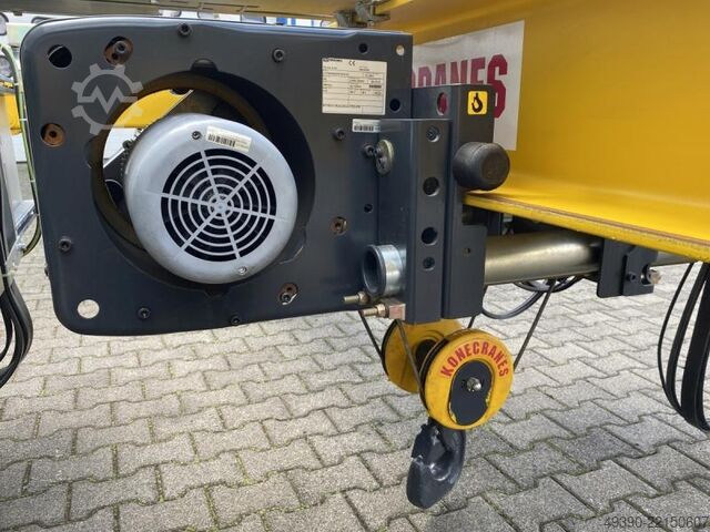 Enbalks traverskran med lyftverk, kranbalk 5 ton, spårvidd 4650 mm, krantrymmel, enbalkskran DEMAG - KONECRANES CTX40410050P35FBL05