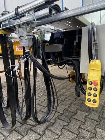 Enbalks traverskran med lyftverk, kranbalk 5 ton, spårvidd 4650 mm, krantrymmel, enbalkskran DEMAG - KONECRANES CTX40410050P35FBL05