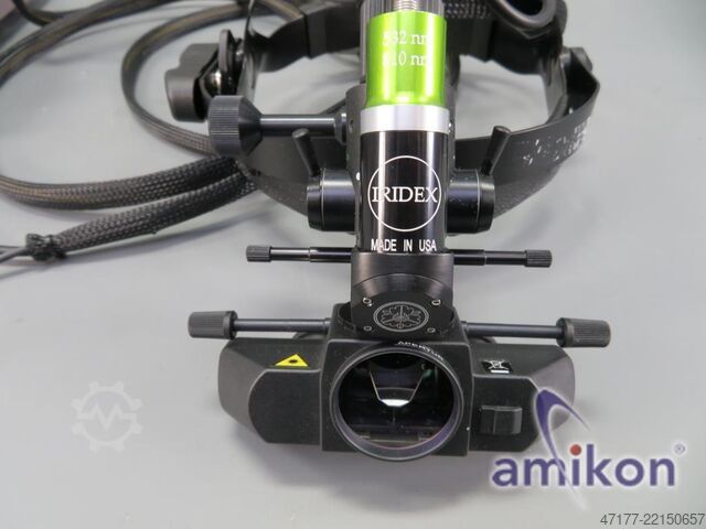 Laser system with standard foot switch Iridex OcuLight SLx mit Endosonde