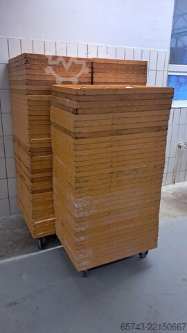 Wooden bakery boxes  56x76x4