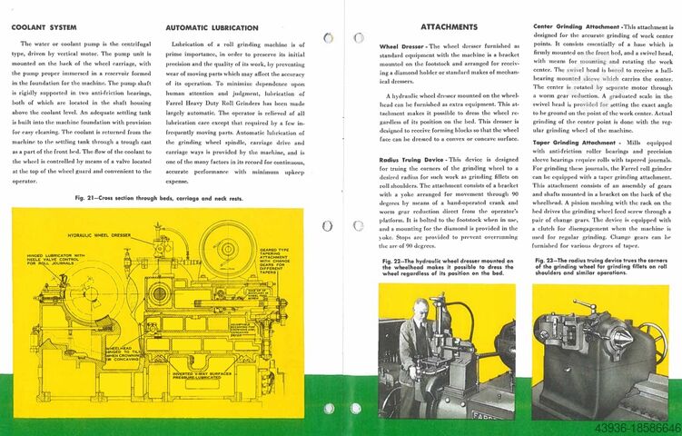 Rectificadora de rodillos 1295 x 4267 x 40 t FARREL 50 x 14 CNC