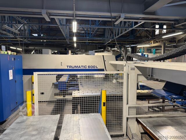 Laserstansmaskin TRUMPF Trumatic 600 L-1600