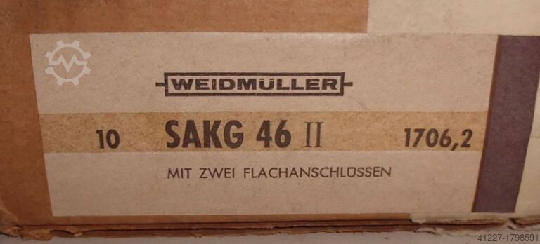 Clamp Weidmüller SAKG 40