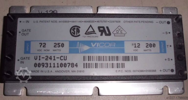 Module omvormer Vicor VI-241-CU