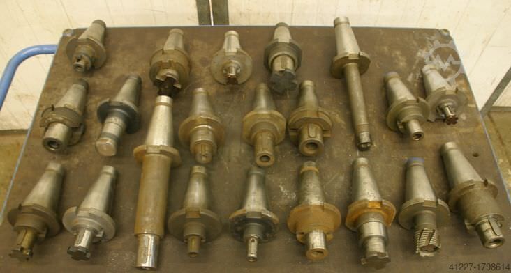 Milling chucks 21 pieces GERA SK50