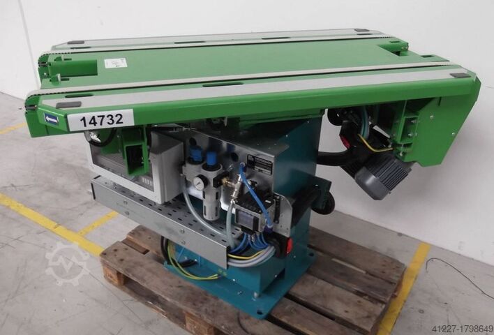 Transportband met roterende eenheid Grenzebach ZFT