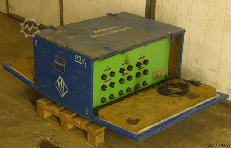 Dispositivo de control de los elementos calefactores EDECO Regler Schreiber