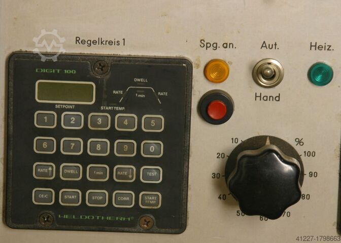 řídicí přístroj topných těles EDECO Regler Schreiber