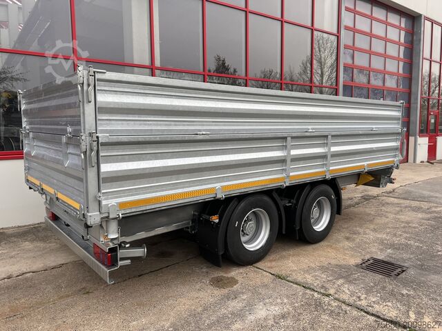 Ανατρεπόμενο ρυμουλκούμενο Möslein TTD 19 AB  19 t Tandem 3 Seiten Kipper TiefladerAufsatzbordwänden-- Neufahrzeug --