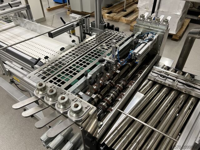 Creasing and folding machine Heidelberg Stahlfolder + Popp Maschinenbau SRT + MWS