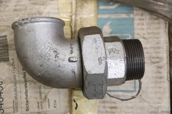 Elleboogfitting 89 stuks Sanha 1 1/2" 90°