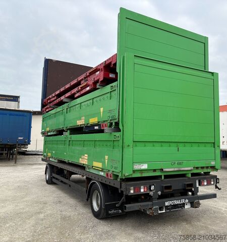  Krone Baustoff 7,45m Zurringe Bordwände Türen