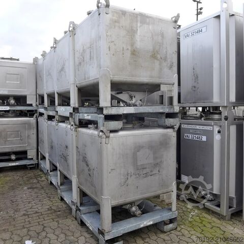 Container IBC de 1000 litri din V2A  8907