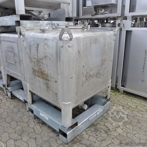 Container IBC de 1000 litri din V2A  8907