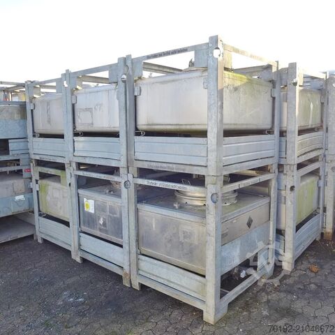 Container IBC de 500 litri din V2A  8876
