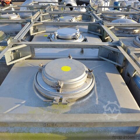 Container IBC de 500 litri din V2A  8876