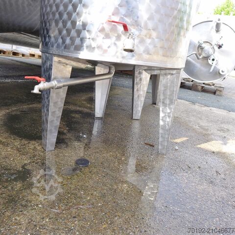 Cuve de 300 litres en acier inoxydable V2A  8858