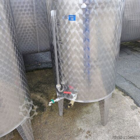 Cuve de 300 litres en acier inoxydable V2A  8858