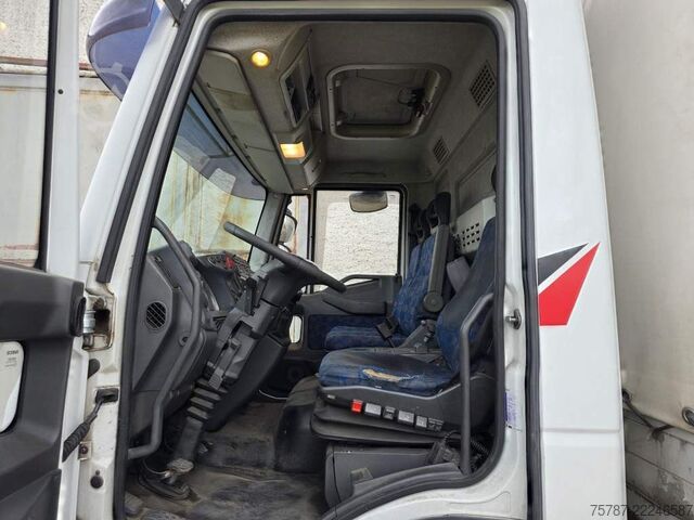Camión plataforma con toldo IVECO 120E25 Pritsche&Plane,Ladebordwand 1,5 To