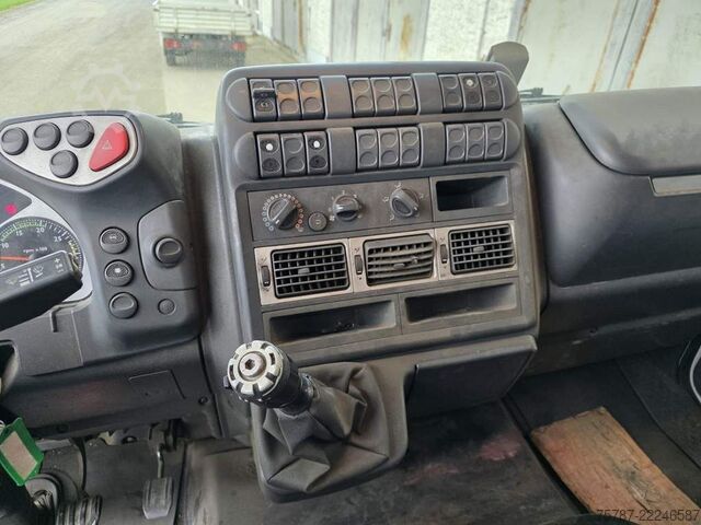 Camión plataforma con toldo IVECO 120E25 Pritsche&Plane,Ladebordwand 1,5 To