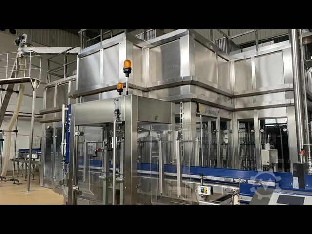 Ligne de remplissage d’occasion Krones CSD pour verre 36000 bph Krones 