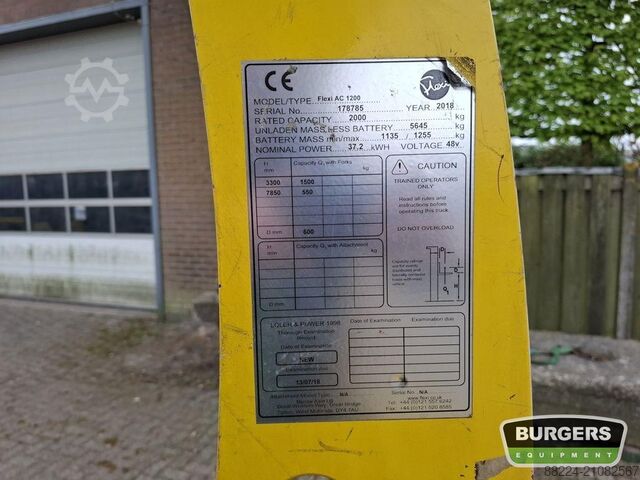 Smalle gangen heftruck Flexi Bendi Flexi AC 1200