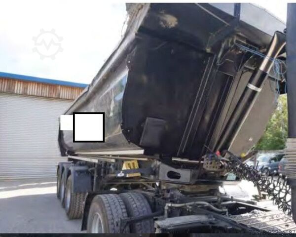 Sklopný návěs MEILLER KISA 3 Unfallschaden Stahlmulde