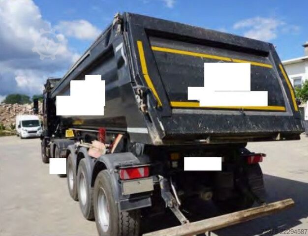 Sklopný návěs MEILLER KISA 3 Unfallschaden Stahlmulde