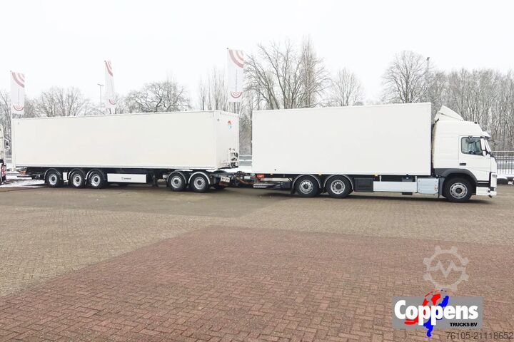Box body Krone SD Trailer + Stuuras + Dhollandia laadklep 2000...