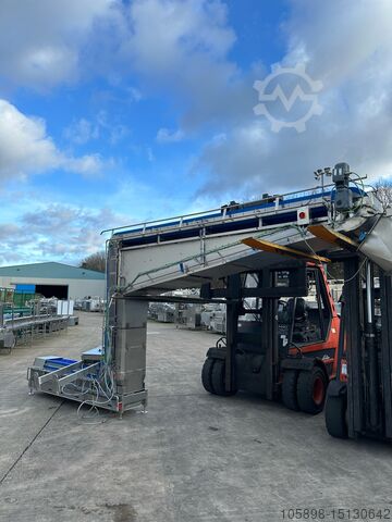 Z-type zaktransporteur Conveyor Lines Ltd 2021 Z type conveyor from multihead weighing line