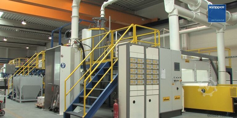 Horisontella pulverlackeringsanläggningar WAGNER SUPERTECH Spraybooth Type 16.000