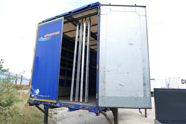 Wissellaadbak vrachtwagen Stern, BDF, Schiebeplane, Alu-Bordwände