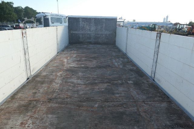 Remorcă deschisă Wilken A18-4-3, Verzinkt, Luftfederung,Baustoffe