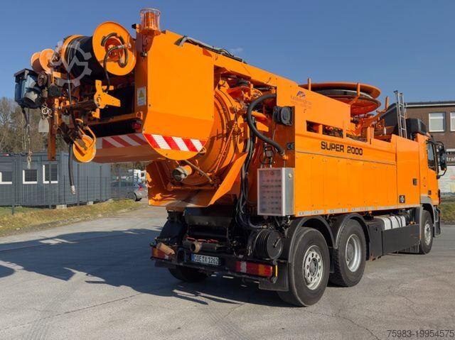 Vacuümtankwagen MERCEDES-BENZ Actros 2536  Wiedemann Super 2000, Recycler
