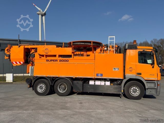 Vacuümtankwagen MERCEDES-BENZ Actros 2536  Wiedemann Super 2000, Recycler