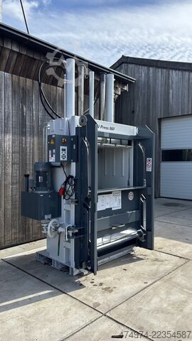 Ballepresse, affaldspresser, affaldshåndtering HSM V-Press 860