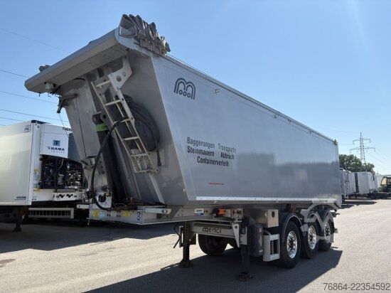 Tippsemitrailer MENCI MENCI KASTENMULDE SL740R,  GETREIDESCHIEBER, LIFTACHSE