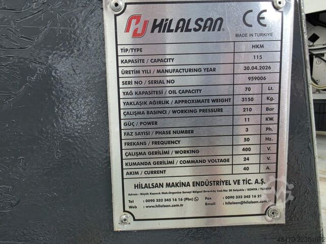 Hydraulische profielstaalschaar Hilalsan HKM115
