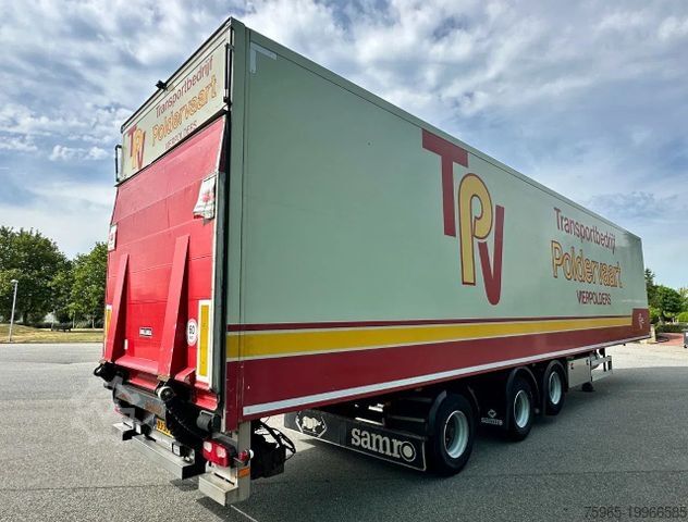 Koeloplegger SAMRO 3-AS STUURAS 3 TONS ACHTERSLUITKLEP