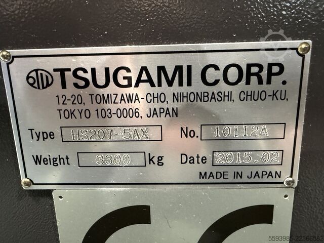 Tsugami HS207-5AX Tsugami HS207-5AX