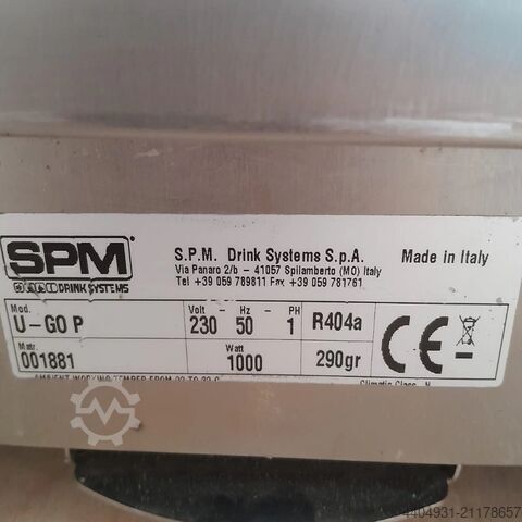 Tafelmodel ijsmachine, 7 liter SPM U-GO P