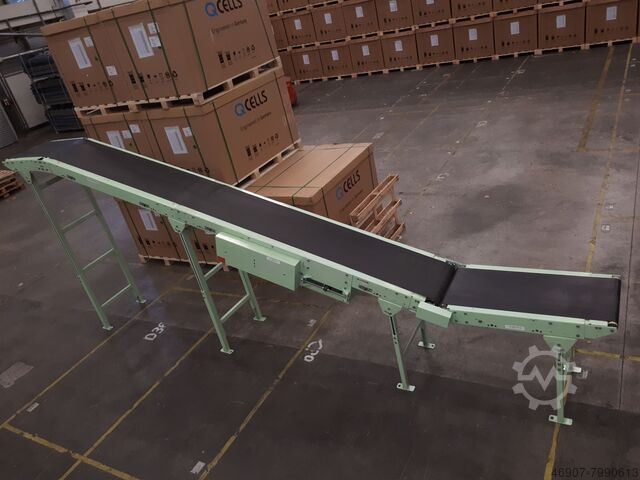 Schuine bandtransporteur Vanderlande Z-Förderer