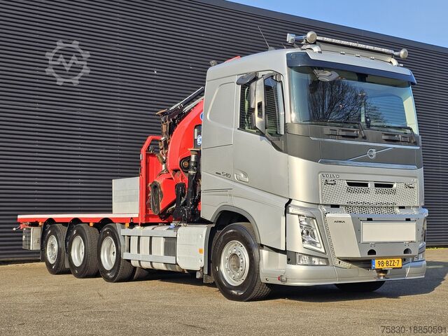 Camião-grua Volvo FH540 / EFFER 525S / JIB 4S-HD / 8x4/4