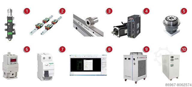 Lasersnijder CORMAK LF3015EP4 1500W