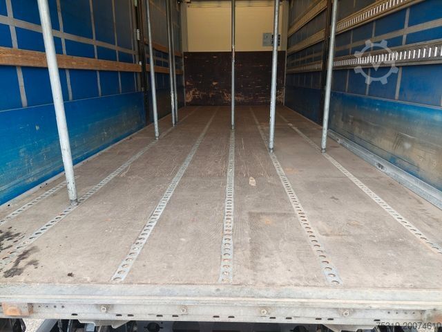 Platós teherautó ponyvával MAN TGL 12.250 BL 4x2