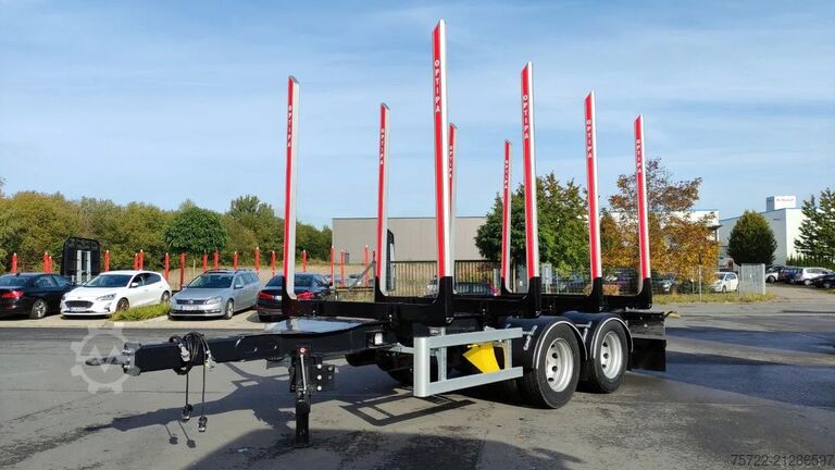 Přepravník dřeva PAVIC ZHTA 18 56Z 22,5" 2-Achs Tandem Schemel SOFORT!...