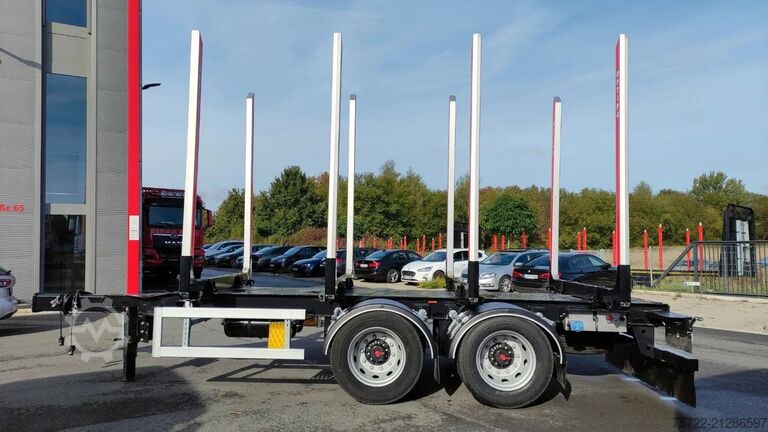 Přepravník dřeva PAVIC ZHTA 18 56Z 22,5" 2-Achs Tandem Schemel SOFORT!...