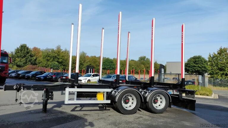 Přepravník dřeva PAVIC ZHTA 18 56Z 22,5" 2-Achs Tandem Schemel SOFORT!...