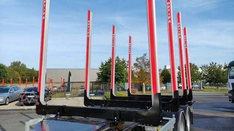 Přepravník dřeva PAVIC ZHTA 18 56Z 22,5" 2-Achs Tandem Schemel SOFORT!...