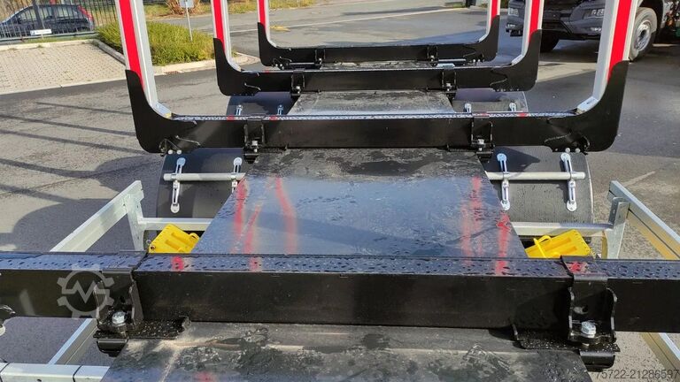 Přepravník dřeva PAVIC ZHTA 18 56Z 22,5" 2-Achs Tandem Schemel SOFORT!...